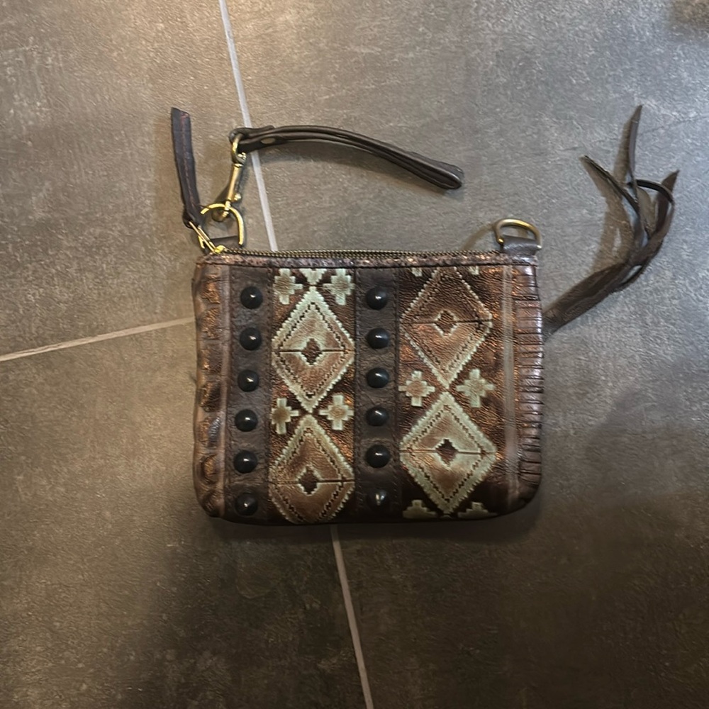 Maya Moon clutch wristlet bag